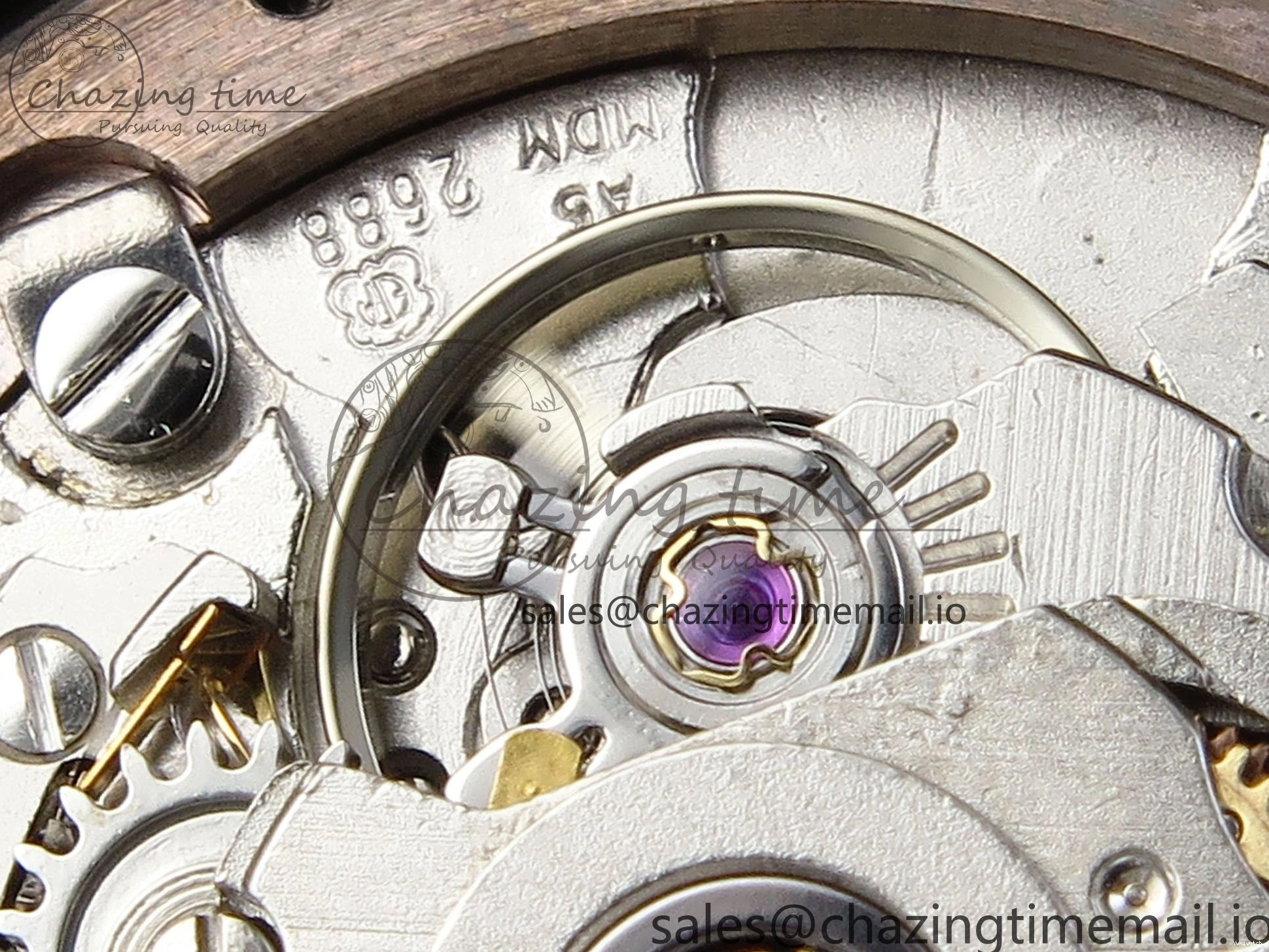 904L 2688 Oyster Dial RG Bracelet Steel SS 278381RBR DateJust Stick Diamonds RG Edition ETA on ARF 31 Bezel 1:1 Best 0415